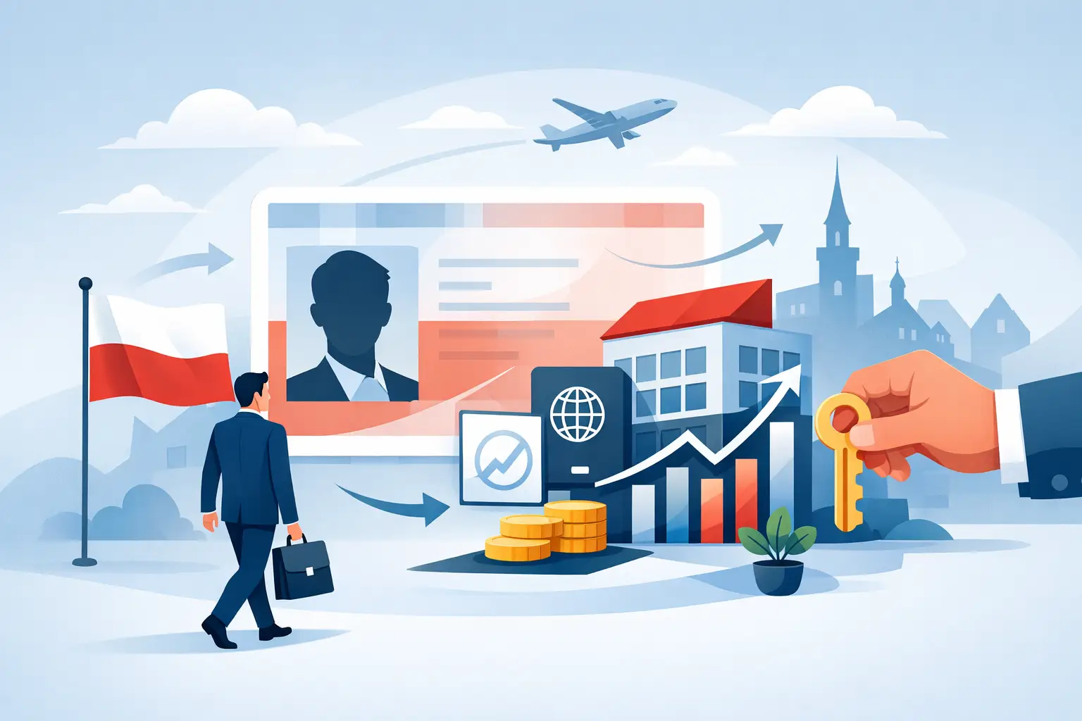 Карта побиту через бізнес у Польщі